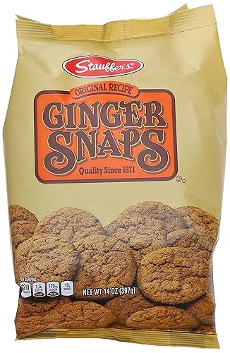 Stauffer Cookie Ginger Snap, Original, 14 oz - PACK OF 3