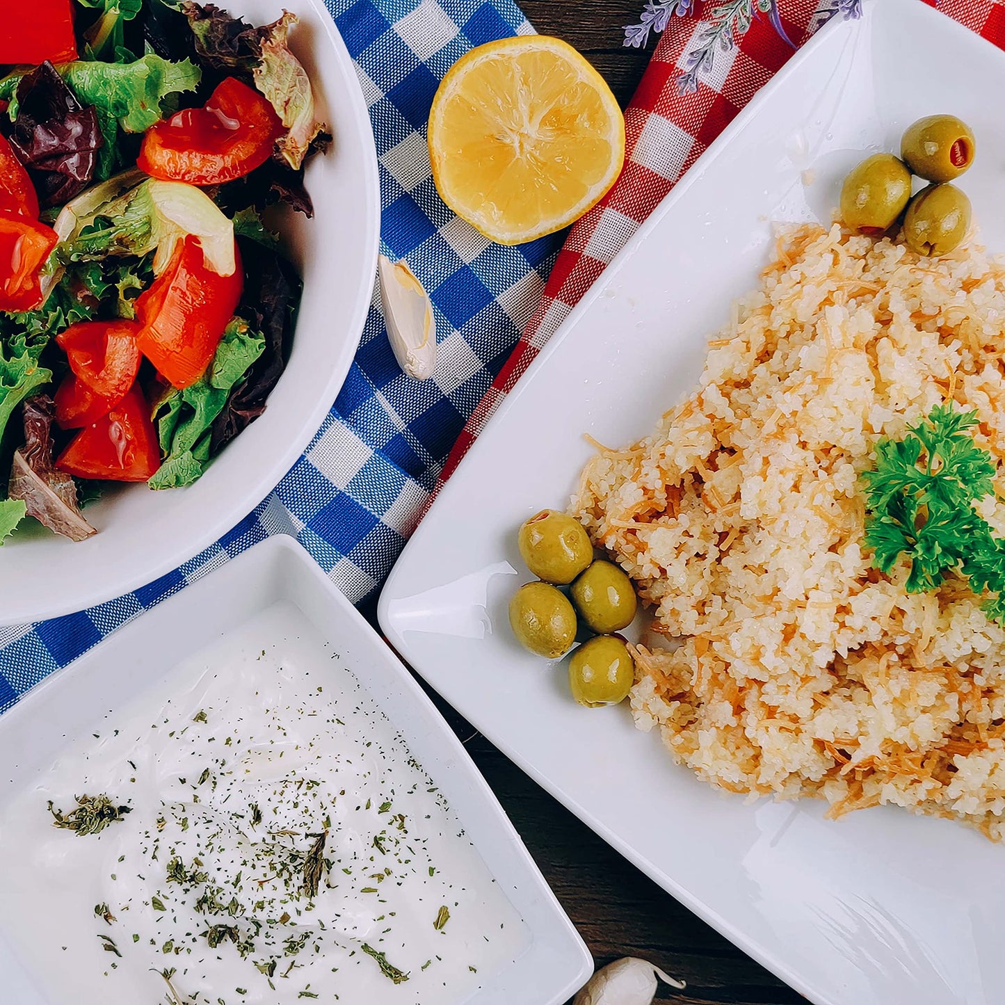 Baraka Cracked Wheat #3 Yellow Bulgur | 100% All Natural Coarse Cracked Wheat for Bread Making, Pilaf, Crackers, Tabouli Salad, Soups, Vegan Recipes