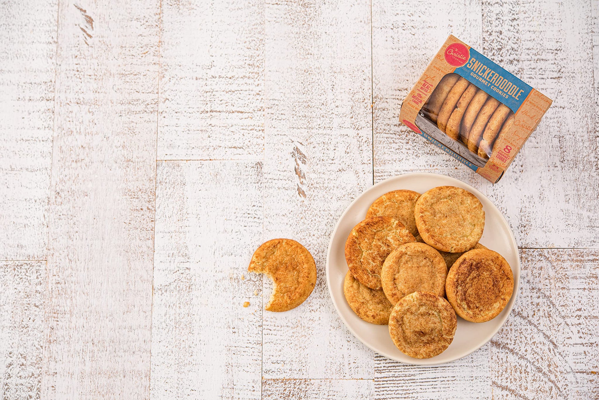 Christie Cookie Co., Cookies, Snickerdoodle (8ct) (sold frozen)