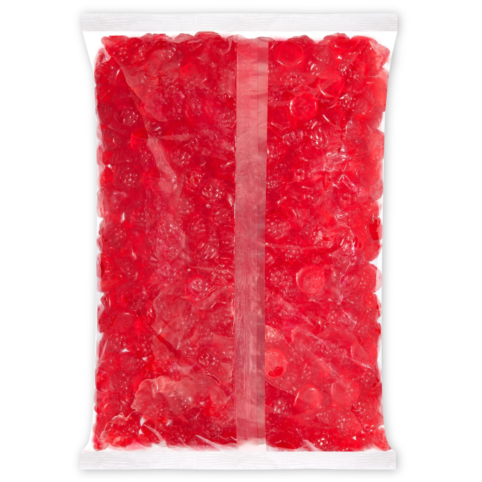 Albanese Candy, Berry Red Gummi Raspberries, 5-pound Bag