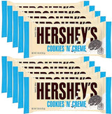 Hershey's Cookies 'n' Creme Bar, 1.55-Ounce Bar (Pack of 10)