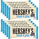 Hershey's Cookies 'n' Creme Bar, 1.55-Ounce Bar (Pack of 10)
