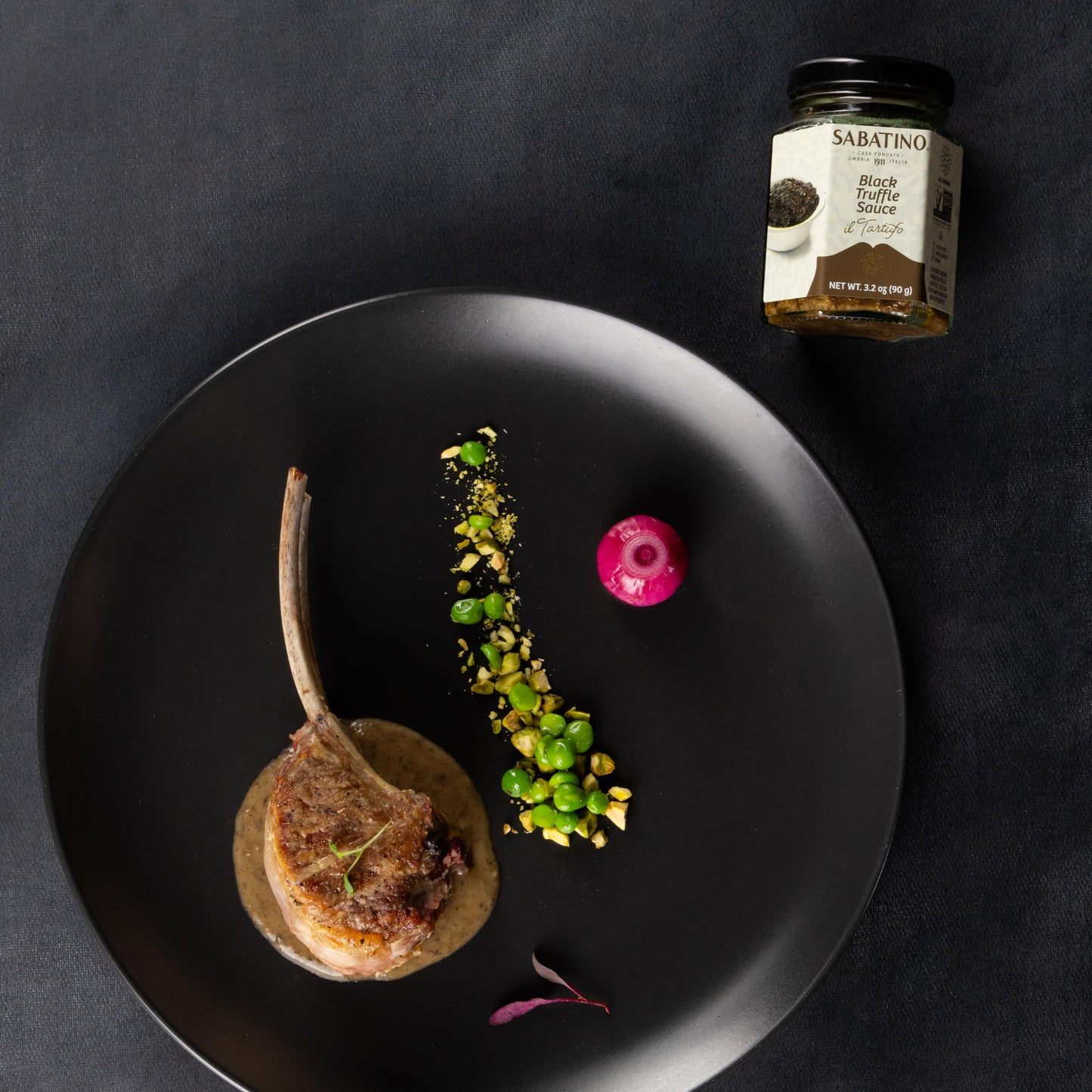Sabatino Tartufi Tartufata Truffle Sauce - All-Natural, Non-GMO, Kosher Gourmet Italian Spread with Black Summer Truffles & Mushrooms, 3.2 oz