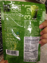 Ranong Tea Matcha Green Tea Latte Instant Drink Mix 8 Sachets