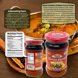 Rani Butter Chicken Curry Paste 10.5oz (300g) Glass Jar ~ Easy to Use | Vegan | No Colors | All Natural | NON-GMO | Gluten Free | Indian Origin