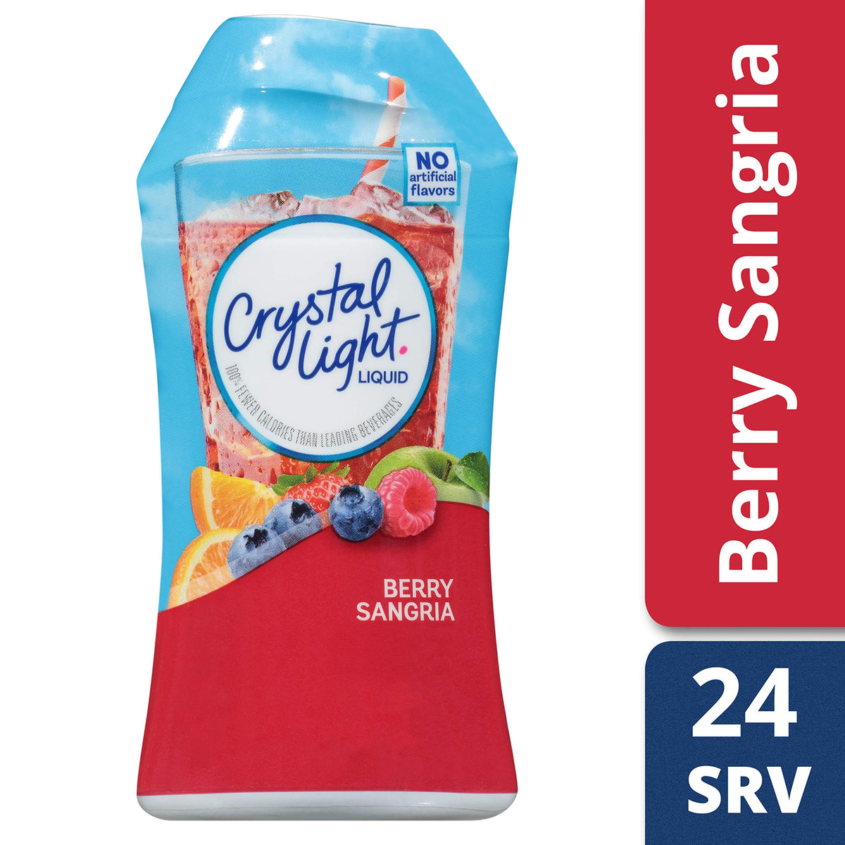 Crystal Light Liquid Berry Sangria Drink Mix (1.62 oz Bottle)