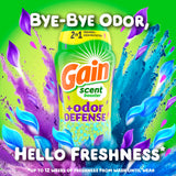 Gain Odor Defense In-wash Scent Booster, Super Fresh Blast scent, 1 sample, 2 in 1 Freshness plus Odor Protection, laundry scent beads
