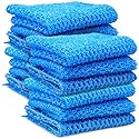 Non Scratch Dish Scrubbers for Cleaning Dishes (12 PK) - Reusable Kitchen Sponge - Replace Dish Sponges for Washing Dishes - Best Household Scrubbing