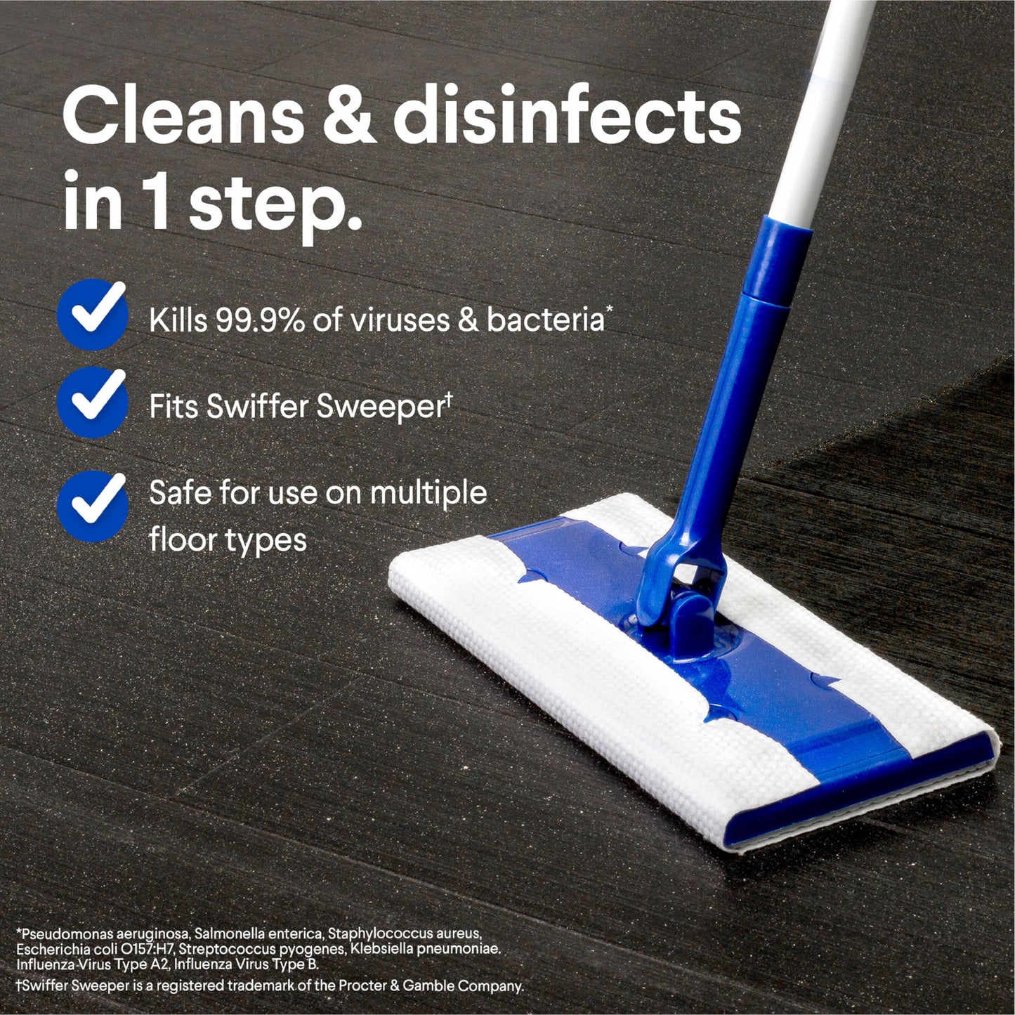 Clorox Scentiva Disinfecting Mopping Cloths, Lavender and Jasmine, 12 Wet Refills (Pack May Vary)
