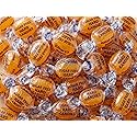 Sugar Free Butterscotch Hard Candy 50 Pieces - Creamy Butterscotch Flavor, Individually Wrapped Bulk Sweet Treat for Dishes Offices and Bowls