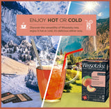 Wissotzky Sunny Peach Black Tea, 20 Tea Bags | Antioxidant Rich | Fruity Delight | Black Tea Bags