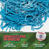 Big League Chew Blue Raspberry Bubble Gum 3-Pack - 2.12oz Packets - Big Rally Blue Raspberry Baseball Gum - Baseball Candy Set for Treats, Party