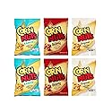 Corn Nuts Classic Flavors 4oz Size - 2 of Each Original, BBQ and Ranch (Pack of 6)