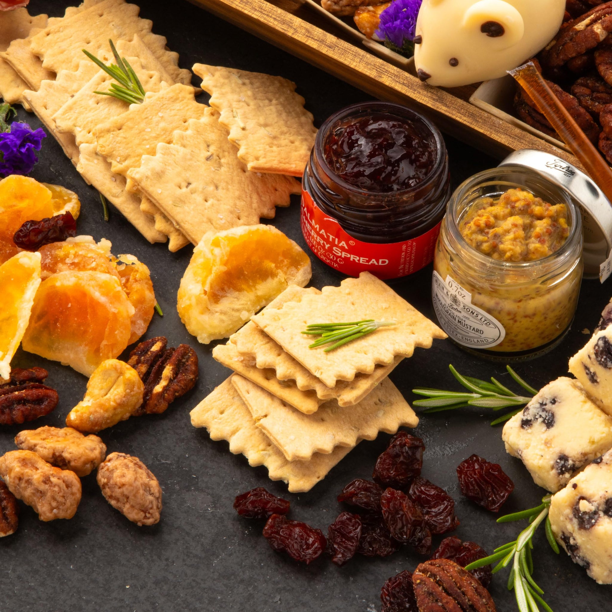 Nibble Charcuterie Deluxe Meat & Cheese Board for 4-5, Ready to Eat Charcuterie Board for Birthdays, Christmas, Thank You, Corporate Gifts