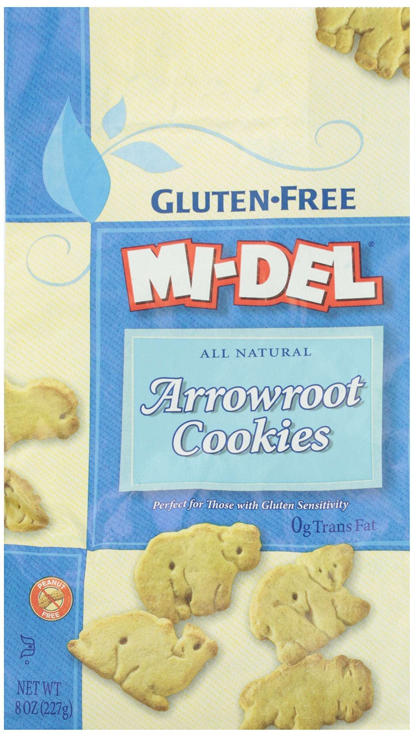 Mi-Del Arrowroot Animal Cookies, 8 oz