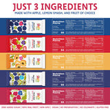 Mate Fruit Bars Variety Pack (40 Pack) - 100% Natural Real Fruit Snacks for Adults and Kids, Healthy Snacks, Fruit Leather. Gluten-Free, Vegan