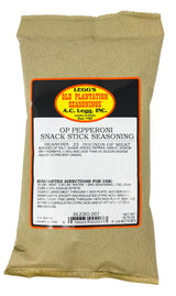 A.C. Legg, Inc. Pepperoni Snack Stick Seasoning with Cure Packet, 16.75 oz, Seasons up to 25 lbs, For Pork, Beef & Wild Game