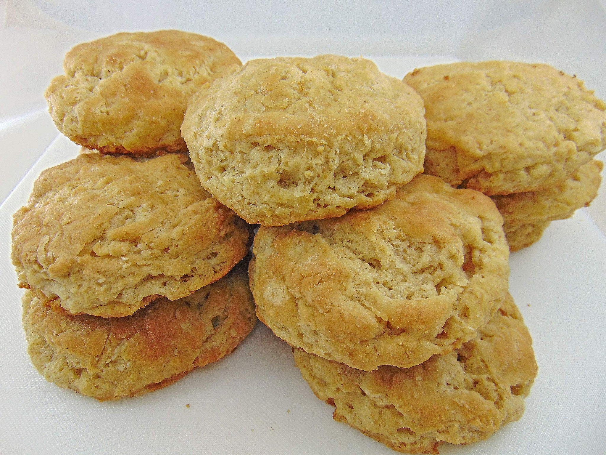 Low Carb Foods Country Biscuits | 100% All Natural Ingredients |Best Fresh Baked |No Sugar Diabetic Friendly | High Protein and Fiber | Artificial