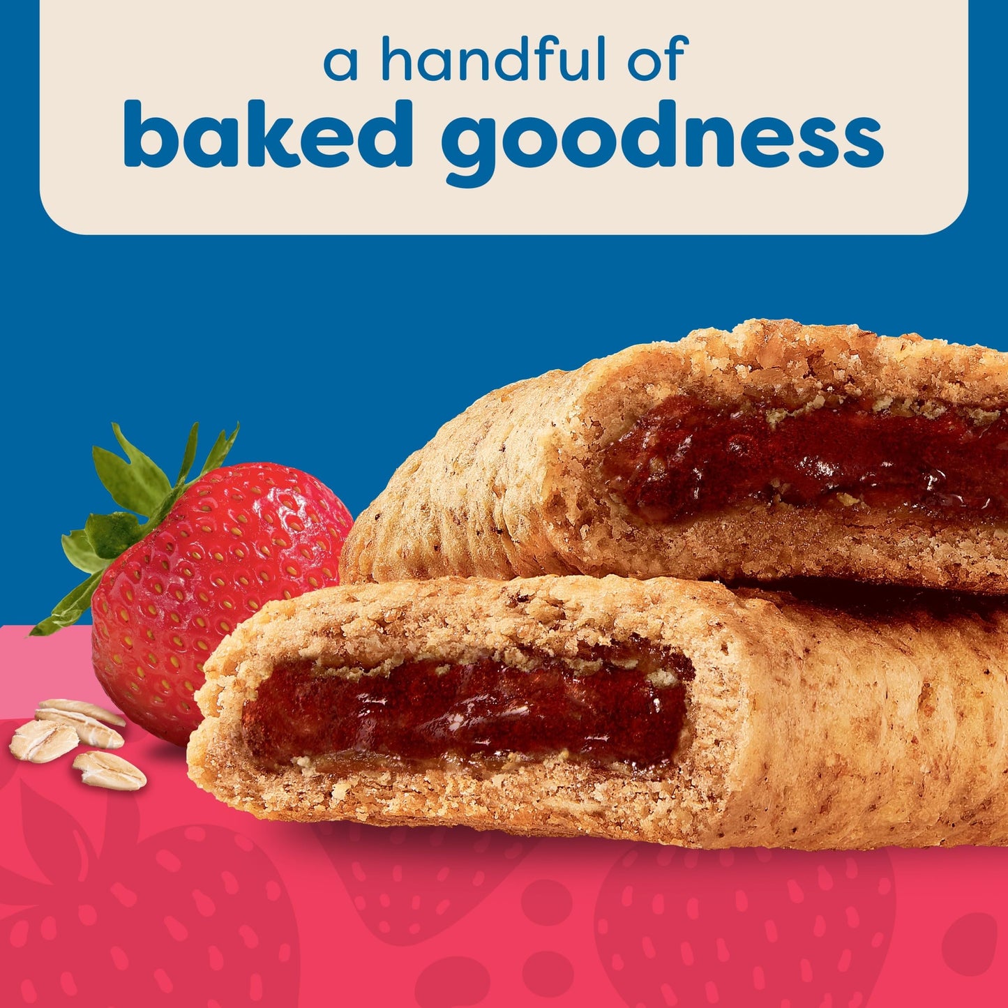 Nutri-Grain Breakfast Bars, Made with 10g Whole Grains, Snack Bars, Strawberry, 10.4oz Box (8 Count)