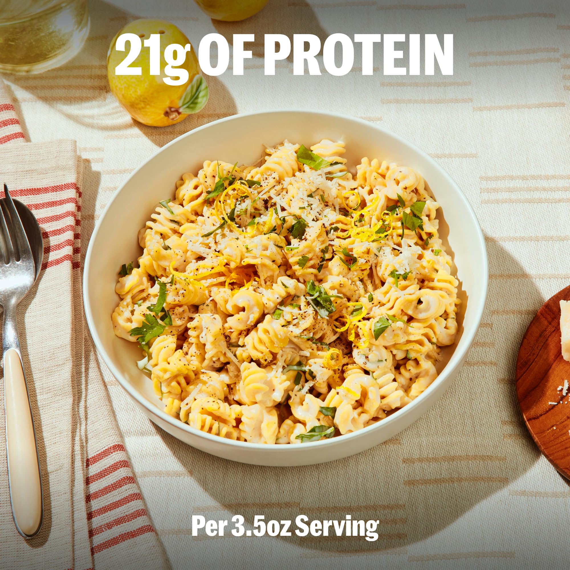 Brami Radiatori Italian Protein Pasta | Low Carb | High Fiber | High Protein | Keto | Non-GMO | Made in Italy | Dry Pasta | Semolina Pasta | Fortified