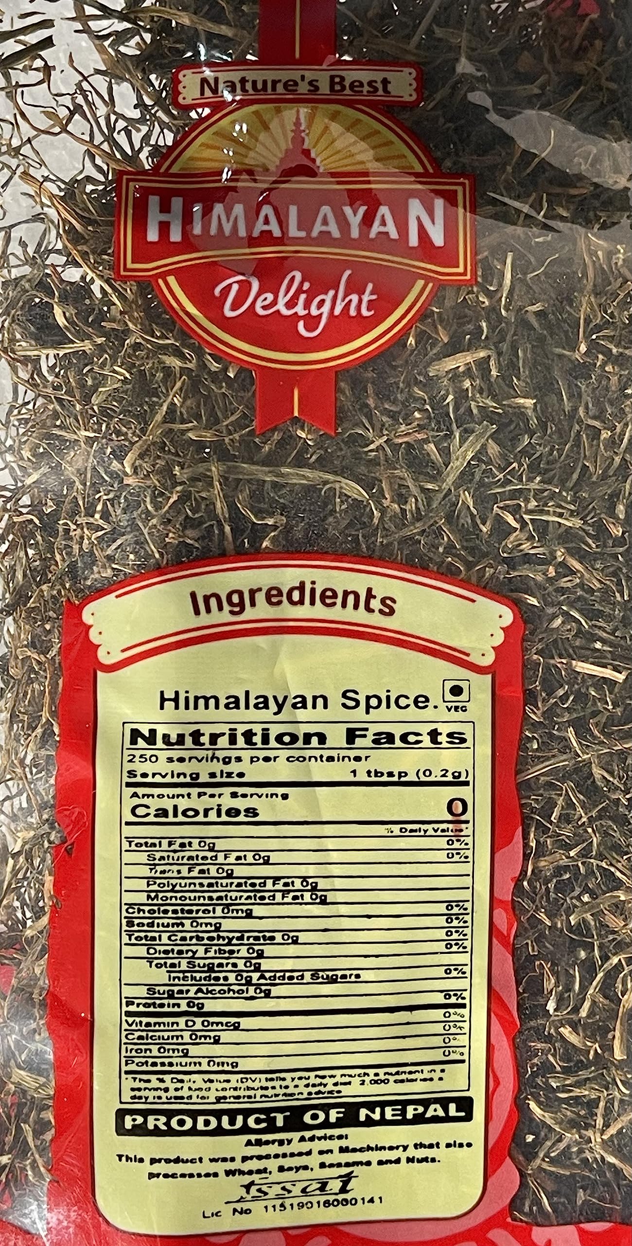 Himalayan Delight Premium Quality Jimbu - 50 Grams