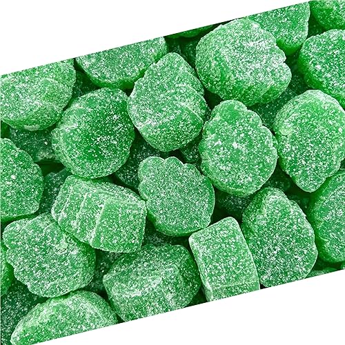 Spearmint Leaves | 2 Pound Bag | Jelly Candy | Soft Refreshing Sweets