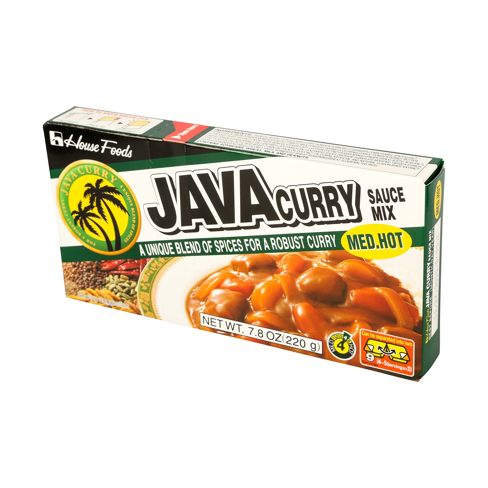 Java Curry Medium Hot 7.8 oz