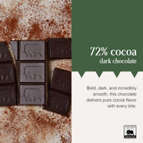 Endangered Species Chocolate Chimpanzee, Natural Dark Chocolate (72%), 3-Ounce Bars (Pack of 12)