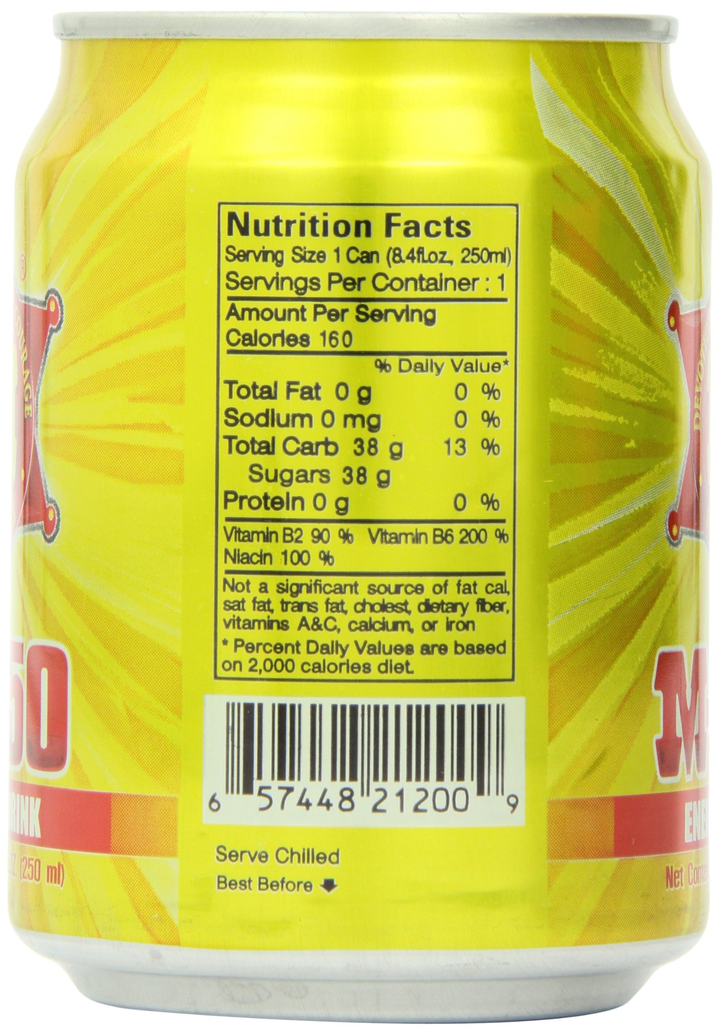 Osotspa M-150 Energy Drink, 8.25-Ounce (Pack of 24)