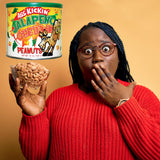 ASS KICKIN’ Jalapeno Cheddar Spicy Hot Peanuts - 12oz - Perfect Premium Ultimate Spicy Snack Gourmet Gift Hottest Peanuts - Try if you dare!