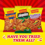 Diana Jalapeños, Nachos, Churritos and Quesitos Snack Variety Pack, 18 Bags, 16.8 Oz
