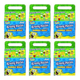SpongeBob Squarepants Krabby Patties Gummy Candy Combo Meal, 6pk, Each Box Includes Individually wrapped Krabby Patty Burgers, 26.4oz Total