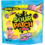 SOUR PATCH KIDS Fruits Tropical Mix Soft & Chewy Gummy Candy, Share Size, 11.11 oz