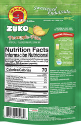 Zuko Pineapple Powdered Drink Mix Family Pack, No Added Sugar Needed, 14.1 oz (Pack of 6)