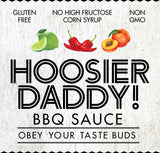 Hoosier Daddy BBQ Sauce Smokehouse Hickory with Lime 16oz
