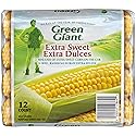 Green Giant Corn-On-The-Cob, Extra Sweet Mini Ears, 12 Count (Frozen)