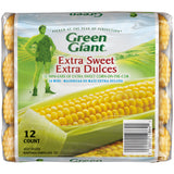 Green Giant Corn-On-The-Cob, Extra Sweet Mini Ears, 12 Count (Frozen)