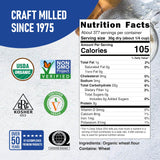 Great River Milling 00 Organic Pizza Flour | Ultra-Fine Neapolitan Style Flour for Pizza Dough, Bread & Pasta | USDA Organic, Non-GMO, Kosher