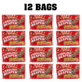 ASS KICKIN’ Carolina Reaper Pepper Microwave Popcorn - 12 Pack - Ultimate Spicy Gourmet Gift Popcorn - Makes a Great Movie Theater Popcorn or Snack