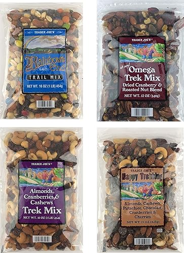 Trader Joe's Trail Mix Variety Pack (4 Pack)