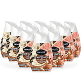 Renuzit Scent Swirls Air Freshener Gel, Vanilla, Apricot Blossom & Almond, 7 Ounces (12 Count)