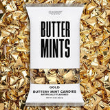 Candy Envy - Gold Foil Wrapped Buttermints - 13 oz. Bag - 100 Individually Wrapped Candy Mints