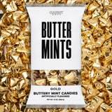 Candy Envy - Gold Foil Wrapped Buttermints - 13 oz. Bag - 100 Individually Wrapped Candy Mints