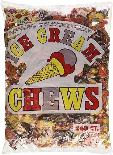 Alberts Chews Ice Cream 240 Piece Bag - 4 pack