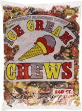 Alberts Chews Ice Cream 240 Piece Bag - 4 pack