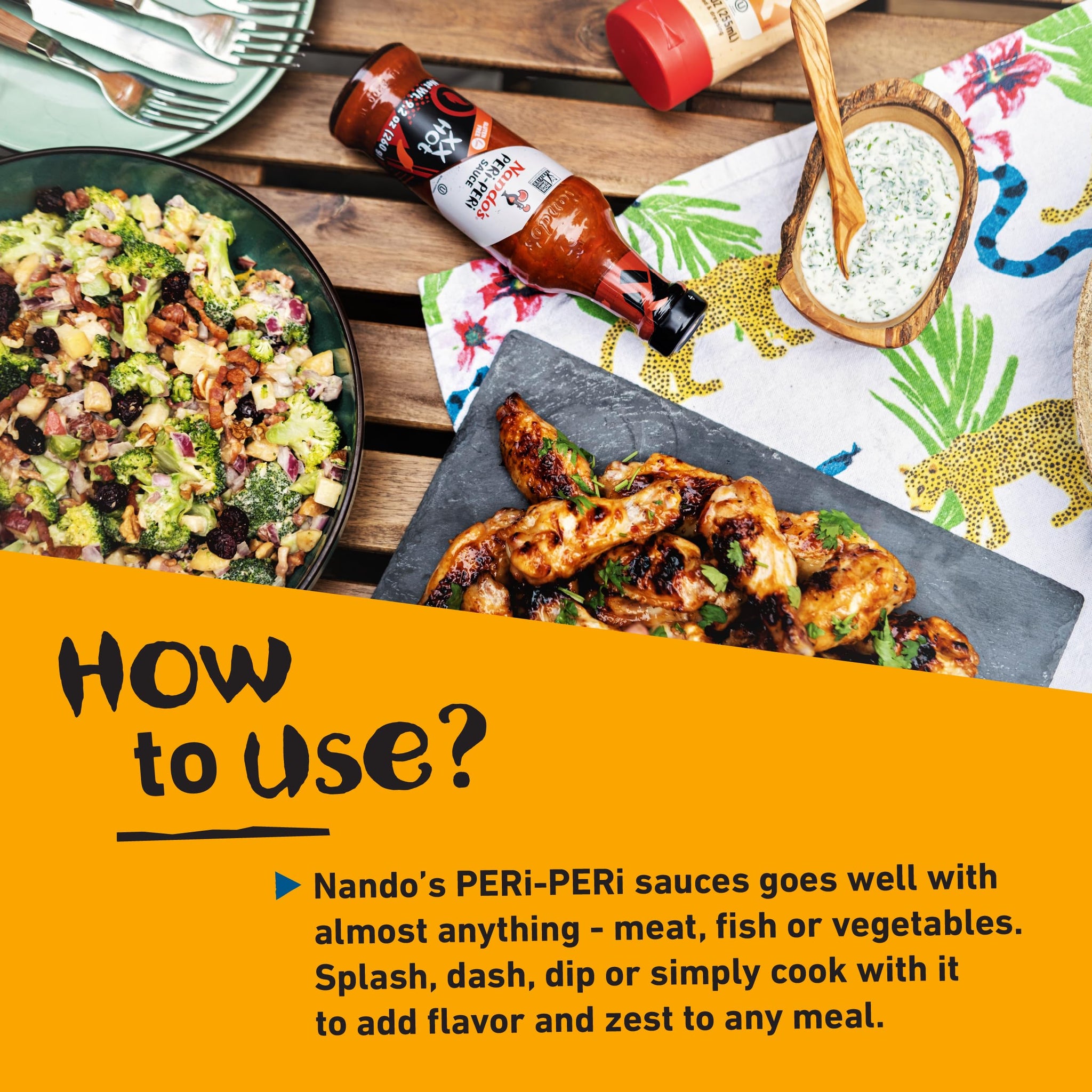 Nando's PERi-PERi Signature Hot Sauce Pack - Our Flavorful Medium Sauce and Hot Sauce Bundle - Piri Piri Sauce Set - 9.1oz Bottle (4 Pack)