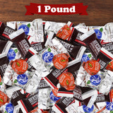 Zero Sugar Chocolate Candy Mix - 1 Pound Bulk Individually Wrapped Assorted Sugar Free Chocolates Candy Variety Pack for Parties, Snacks & Treats