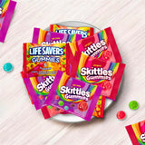 Ultimate Bundle Assortit X Mars Collab Fruity Chewy Gummy Sampler Holiday Mix Fun Size Skittles Lifesavers Candy Variety Bulk Assortment 3 Lb