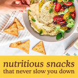Simple Mills Veggie Pita Crackers Variety Pack (Himalayan Salt and Mediterranean Herb) - Gluten Free, Vegan, Healthy Snacks, Paleo Friendly, 4.25