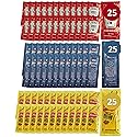 25 Ketchup, 25 Mustard & 25 Mayo Packets - 75 Total Condiment Packs (approximately 25 packets each)